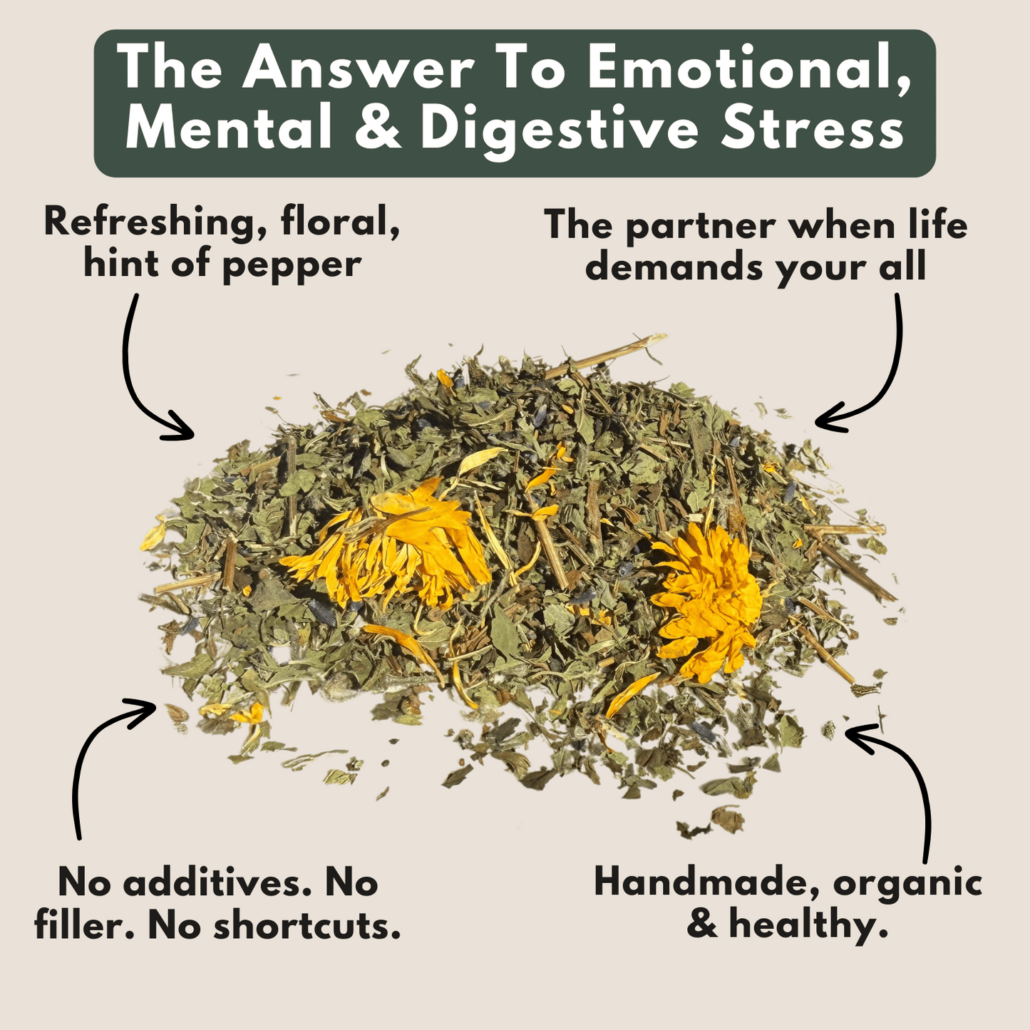 Symphony: Comprehensive Menopause Relief From Organic Teas Handmade On USA Regenerative Farms